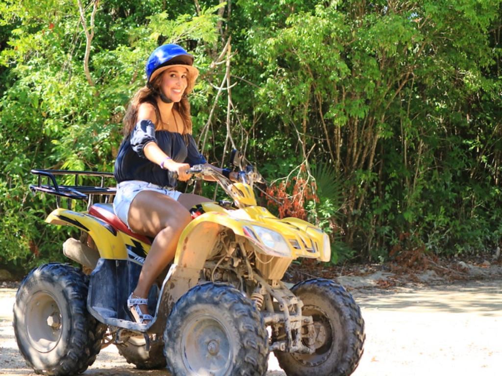 Adrenaline Rush: ATV, Zipline, Rappel, Cenote Swim and Lunch