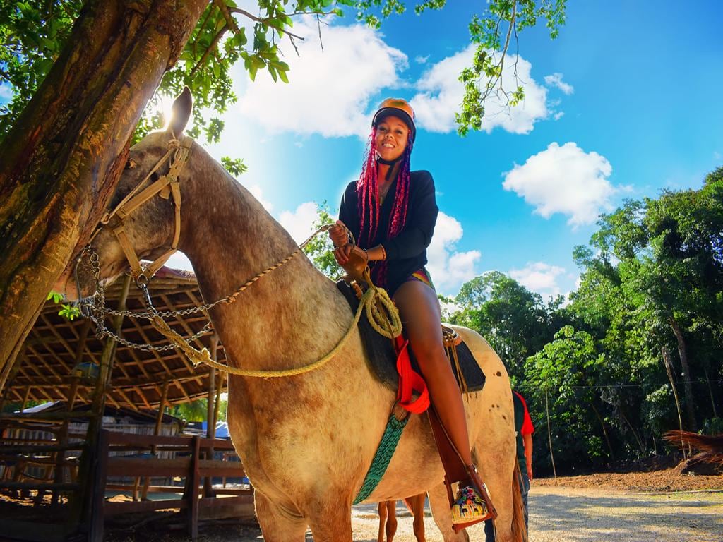 Extreme Adventure: Horse Riding, Zip Line, ATV Tour & Swim in Cenote