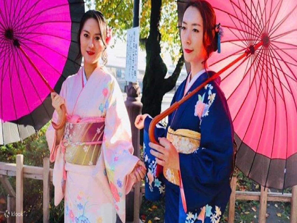 Kimono Day Rental With Tokyo Sky Tree Ticket
