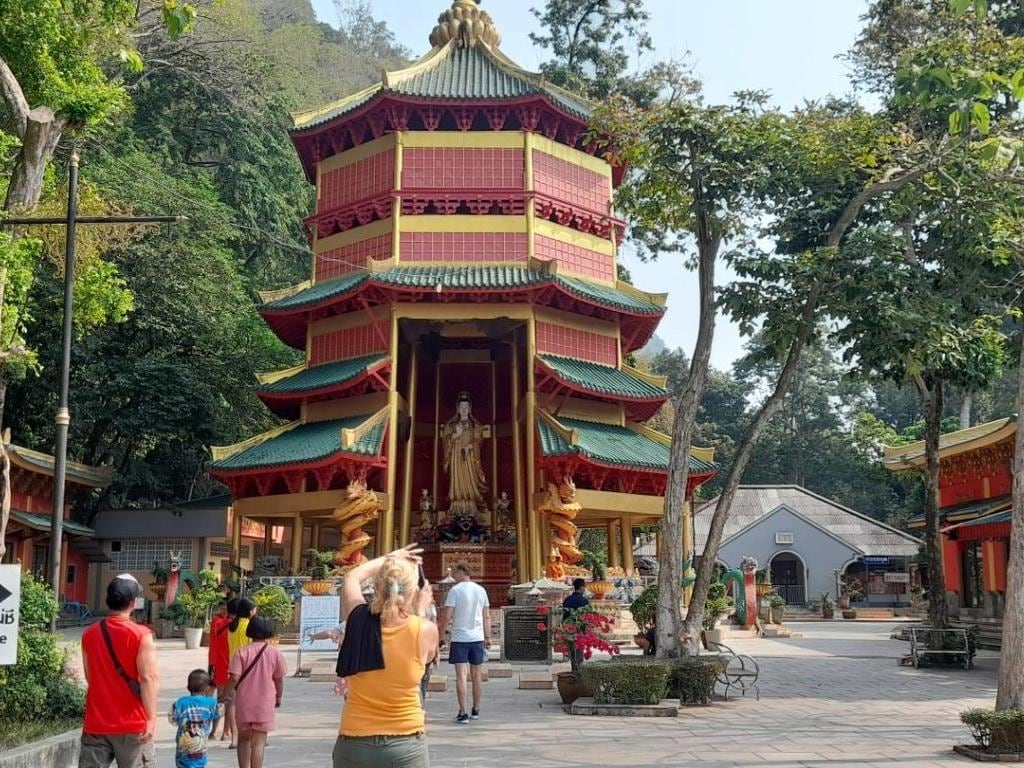 Romantic Krabi: Wat Suwankuha, Waterfall Park, Tiger Cave and Aonang Beach - Full-Day Tour