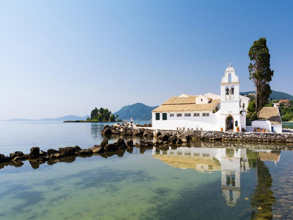 Discover Pontikonisi, Mon Repos, Achilleion and Swim at Marathias Beach – Full-Day Tour