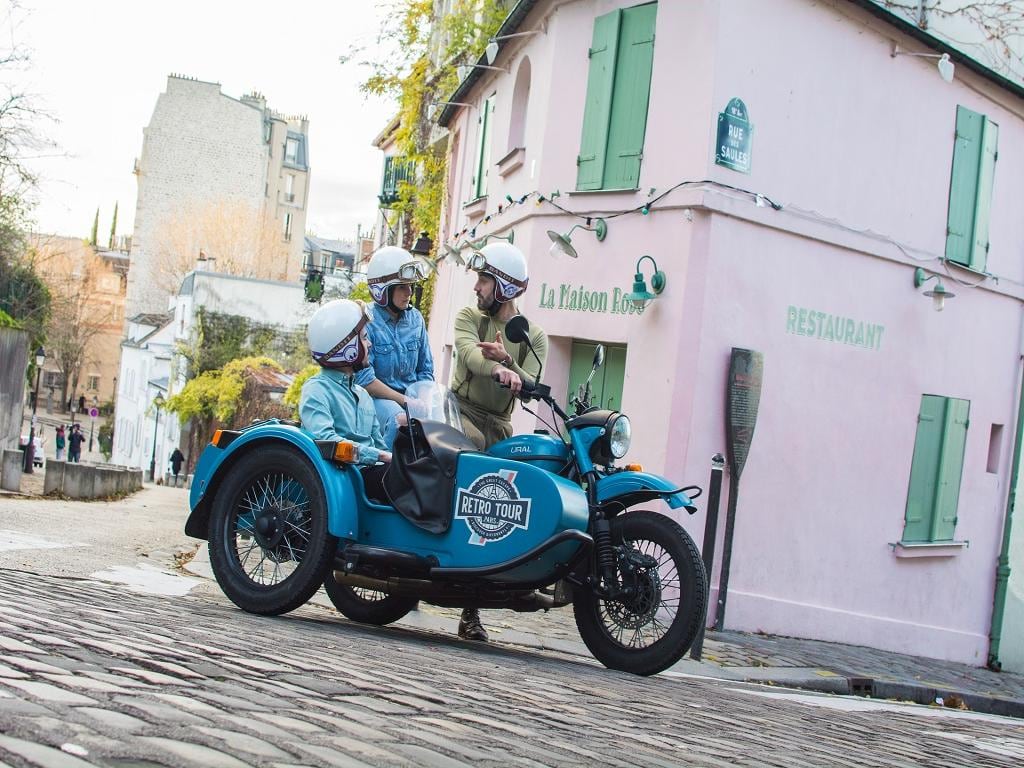 Vintage Side-Car Tour of Paris - Great Escape Small Group Tour