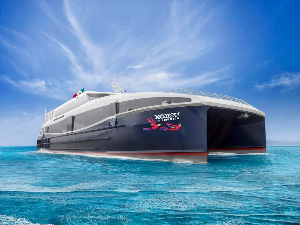 Ferry to Isla Mujeres by Xcaret Xailing