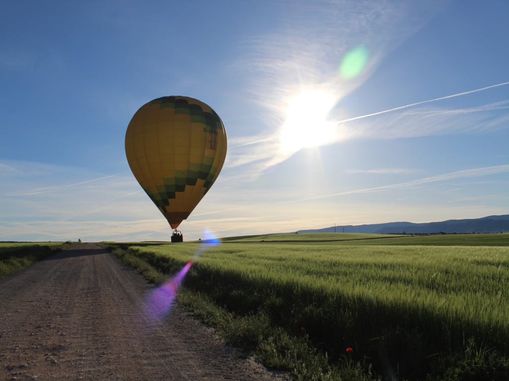 Hot Air Balloon Ride over Segovia with Transfers