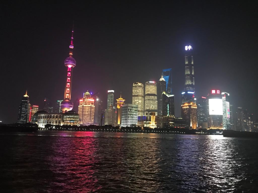 Huangpu River Cruise at Night with private transfers