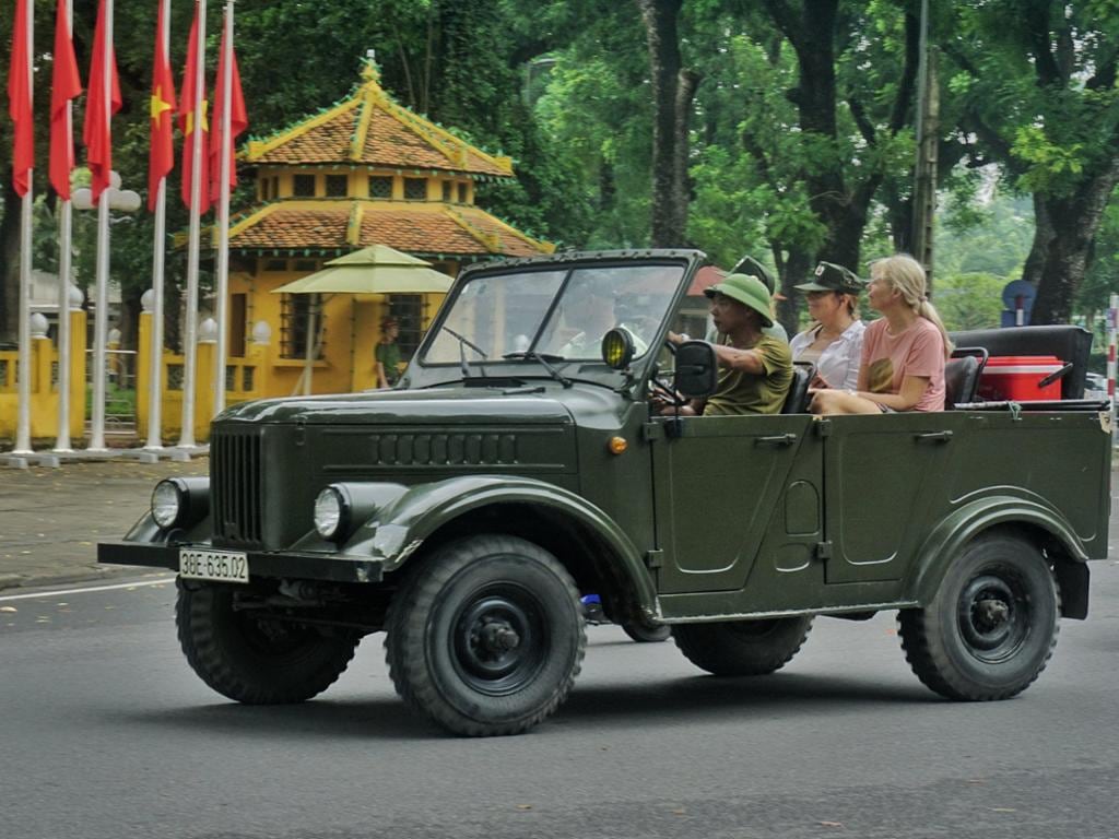Hanoi City and Countryside on Vintage Motorcycle and Jeep - Full-Day Small Group Tour