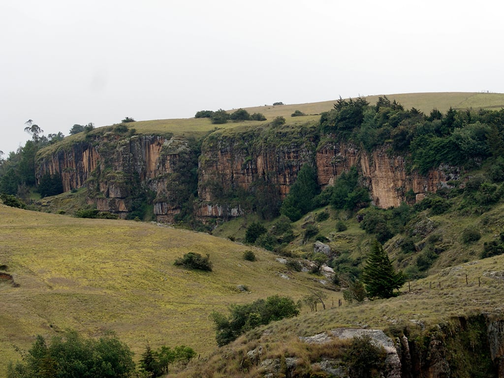 Trek through Suesca